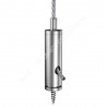 GeckoTeq Self-locking wire clamp with screw option - 20kg