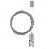 GeckoTeq Ceiling Cam Cable System with Self-locking Clamp 6 mm - 10kg