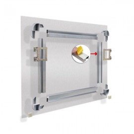 GeckoTeq Photo Panel Frame Hanging System - auto-adhésif