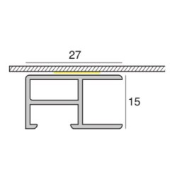 GeckoTeq Photo Panel Frame Hanging System - auto-adhésif
