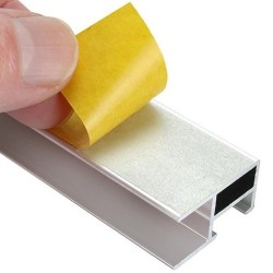 GeckoTeq Photo Panel Frame Hanging System - auto-adhésif