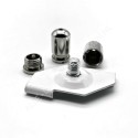 GeckoTeq Zelfremmend Plafondnok Kabelsysteem 12mm - 15kg