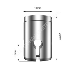 GeckoTeq Screw system ceiling Anchor for 4 wires - 15kg