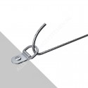 GeckoTeq D-Ring Hanger with Closed Ring - 25KG